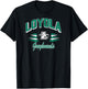 Loyola Maryland Greyhounds Retro Diamond Green T-Shirt - T-Shirt | Black