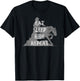 Eat Sleep Ride Repeat Western Rider Reining Sliding Stop T-Shirt - T-Shirt | Black