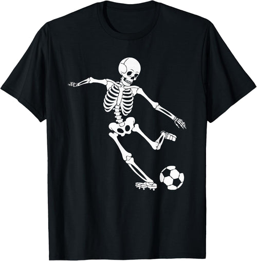 Soccer Skeleton Halloween Men Boys Soccer Player Halloween