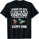 This Is My Human Costume I'm Really A Guppy Fish T-Shirt - T-Shirt | Black