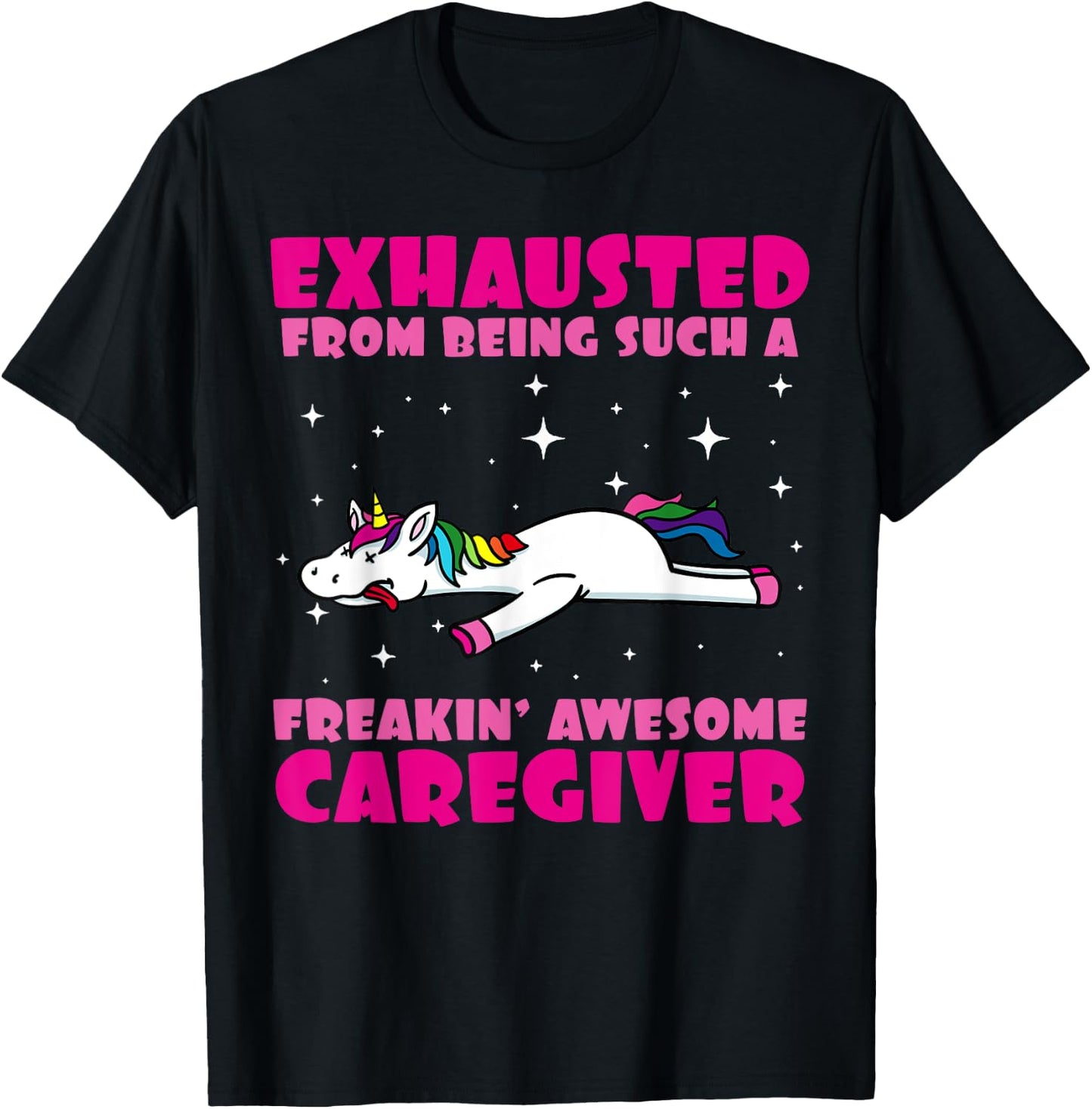 Caregiver Assistance Carer Senior Caregiving Help T-Shirt - T-Shirt | Black