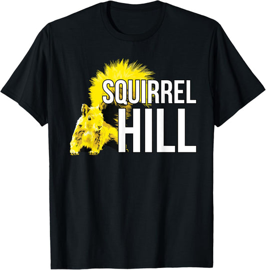 Squirrel Hill Pittsburgh Neighborhood T-Shirt - T-Shirt | Black