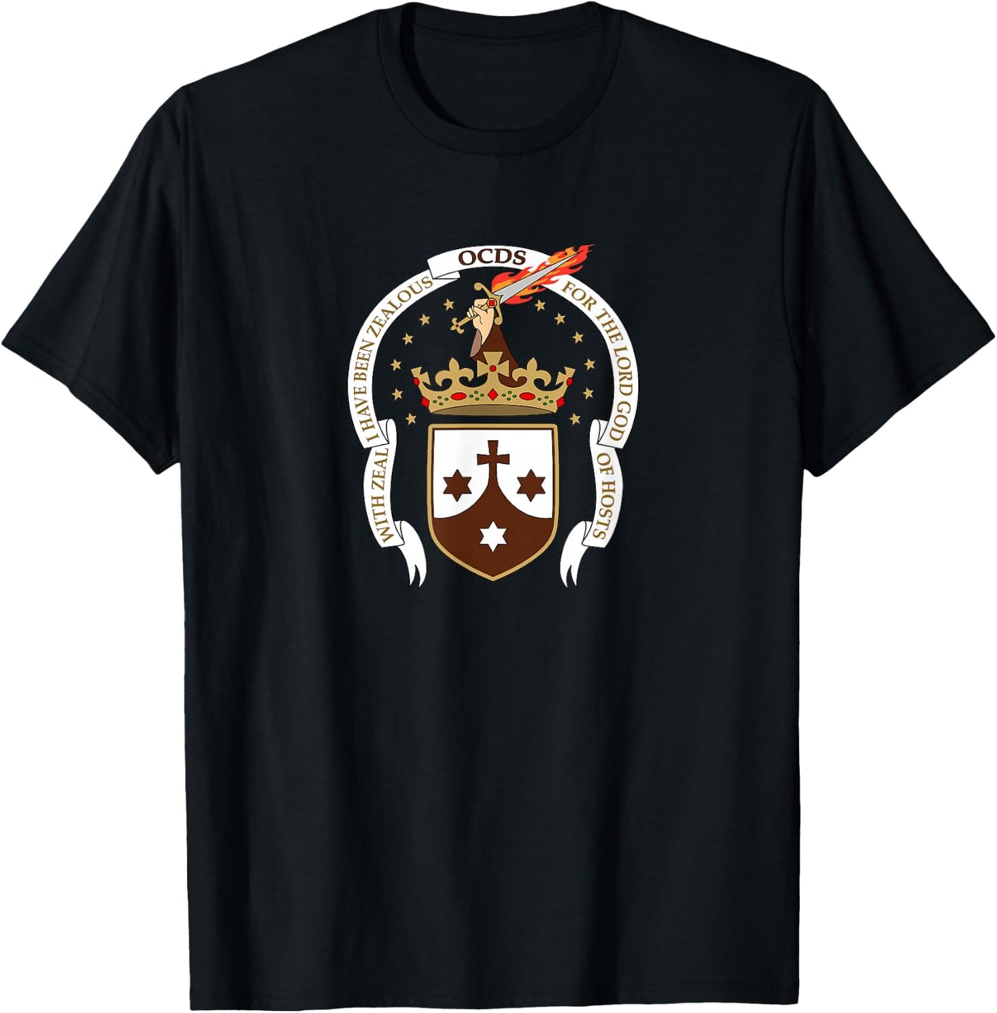 Secular Carmelite T-Shirt - T-Shirt | Black