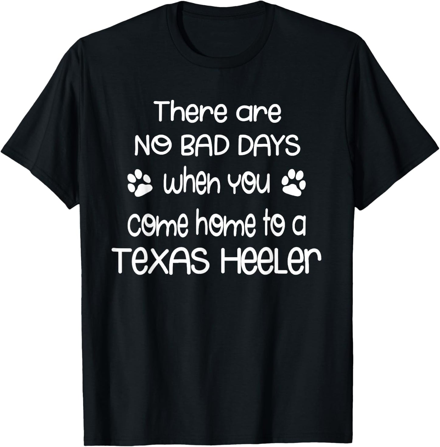 Cute TEXAS HEELER Dog Puppy Gift Shirt T-Shirt - T-Shirt | Black