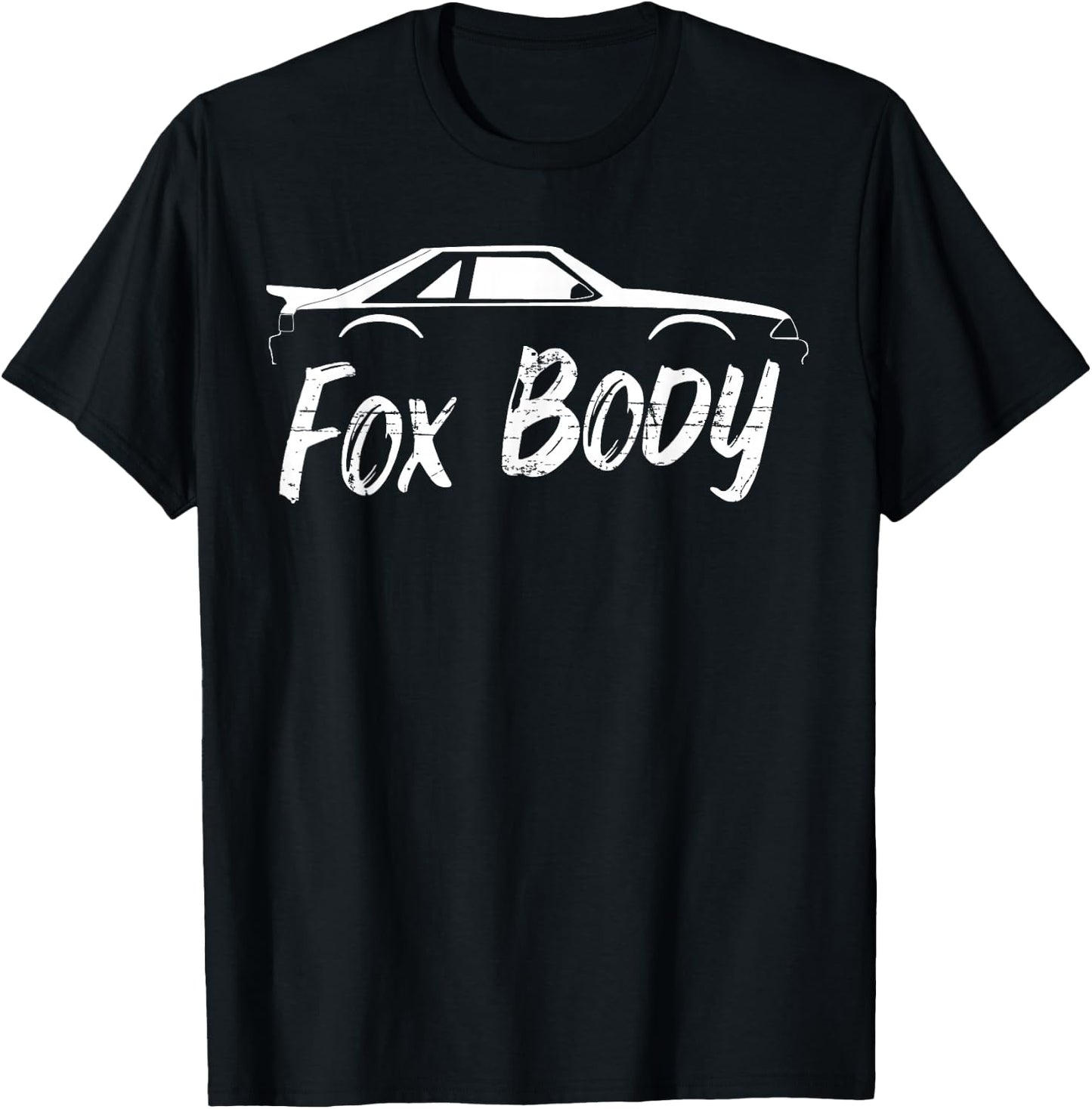 Foxbody 5.0 American Stang Muscle Car T-Shirt - T-Shirt | Black