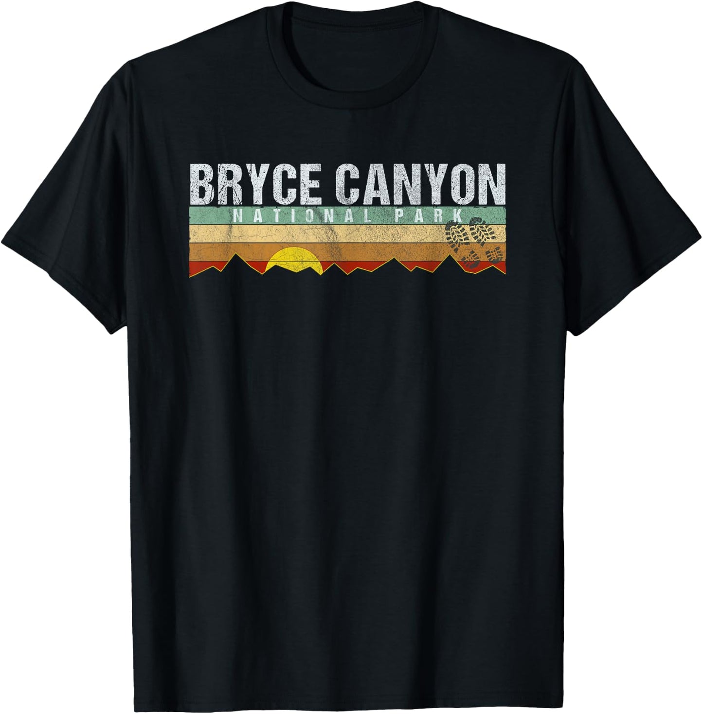 Bryce Canyon National Park - Utah Camping Hiking T-Shirt - T-Shirt | Black