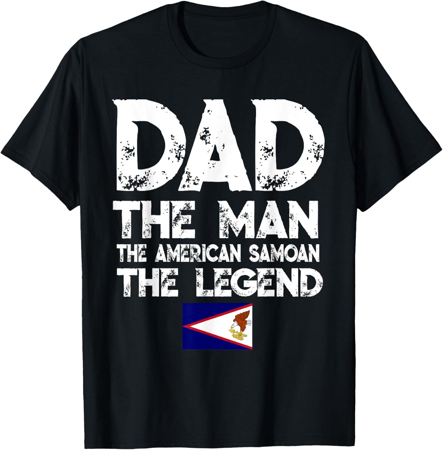 Storecastle: Dad The American Samoan Father's Day T-Shirt - T-Shirt | Black