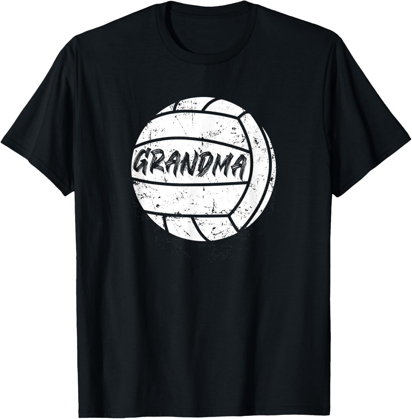 Volleyball Grandma T-Shirt - T-Shirt | Black