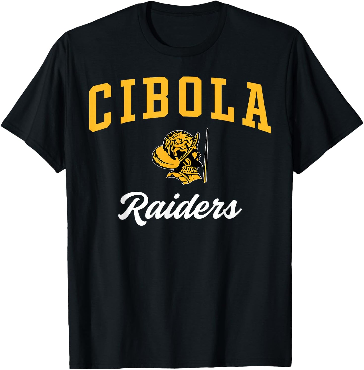 Cibola High School Raiders C3 T-Shirt - T-Shirt | Black