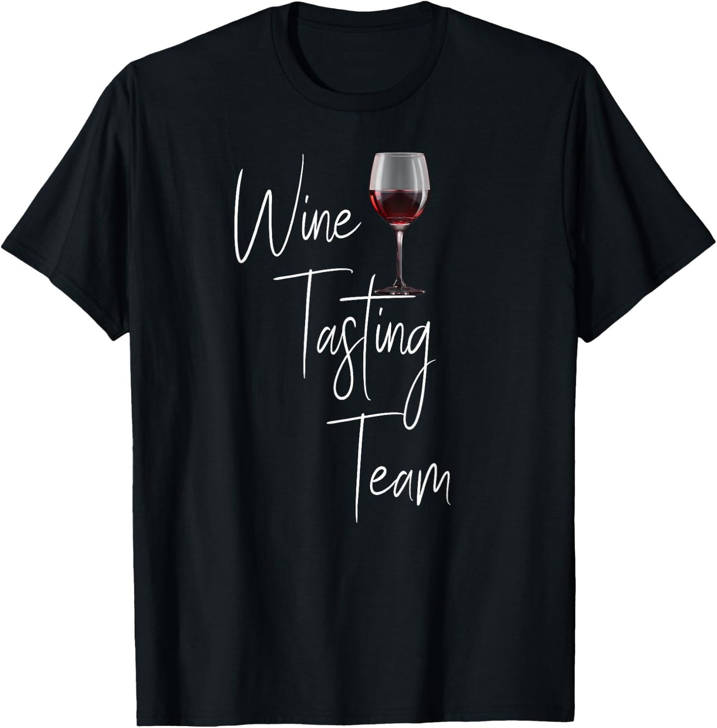 Wine Tasting Team T-Shirt - T-Shirt | Black