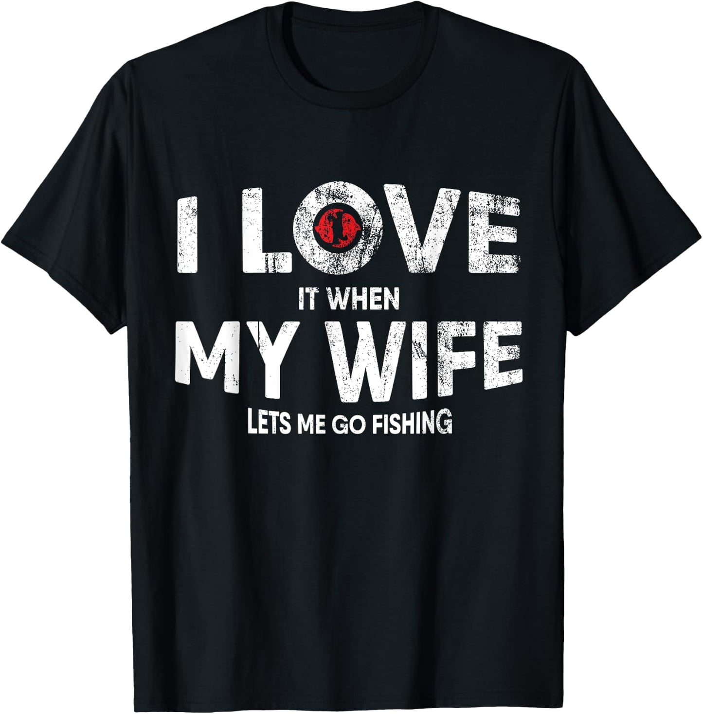 Funny Fishing Rod Quote Design for Fisherman Father T-Shirt - T-Shirt | Black