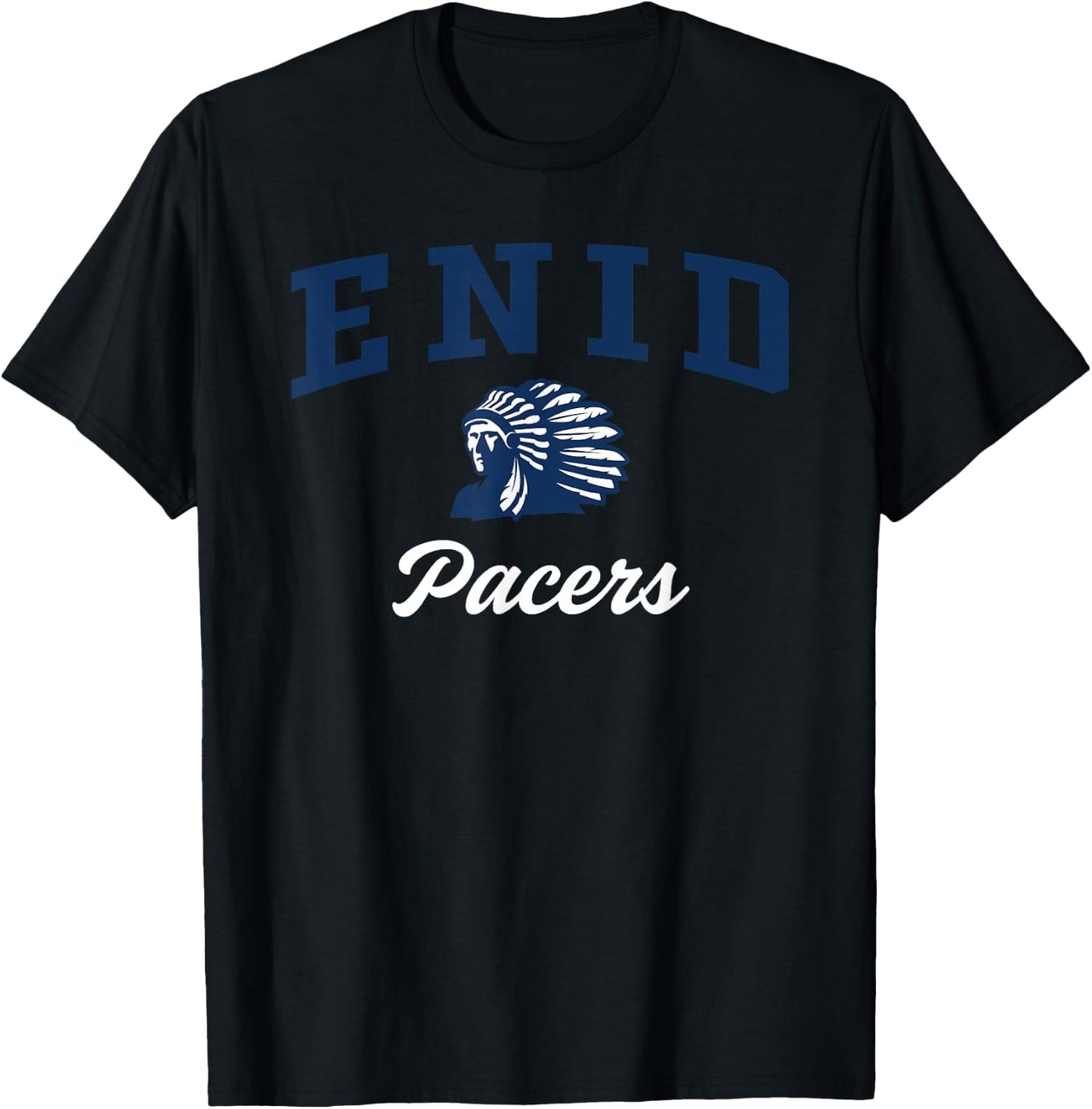 Enid High School Pacers C3 T-Shirt - T-Shirt | Black