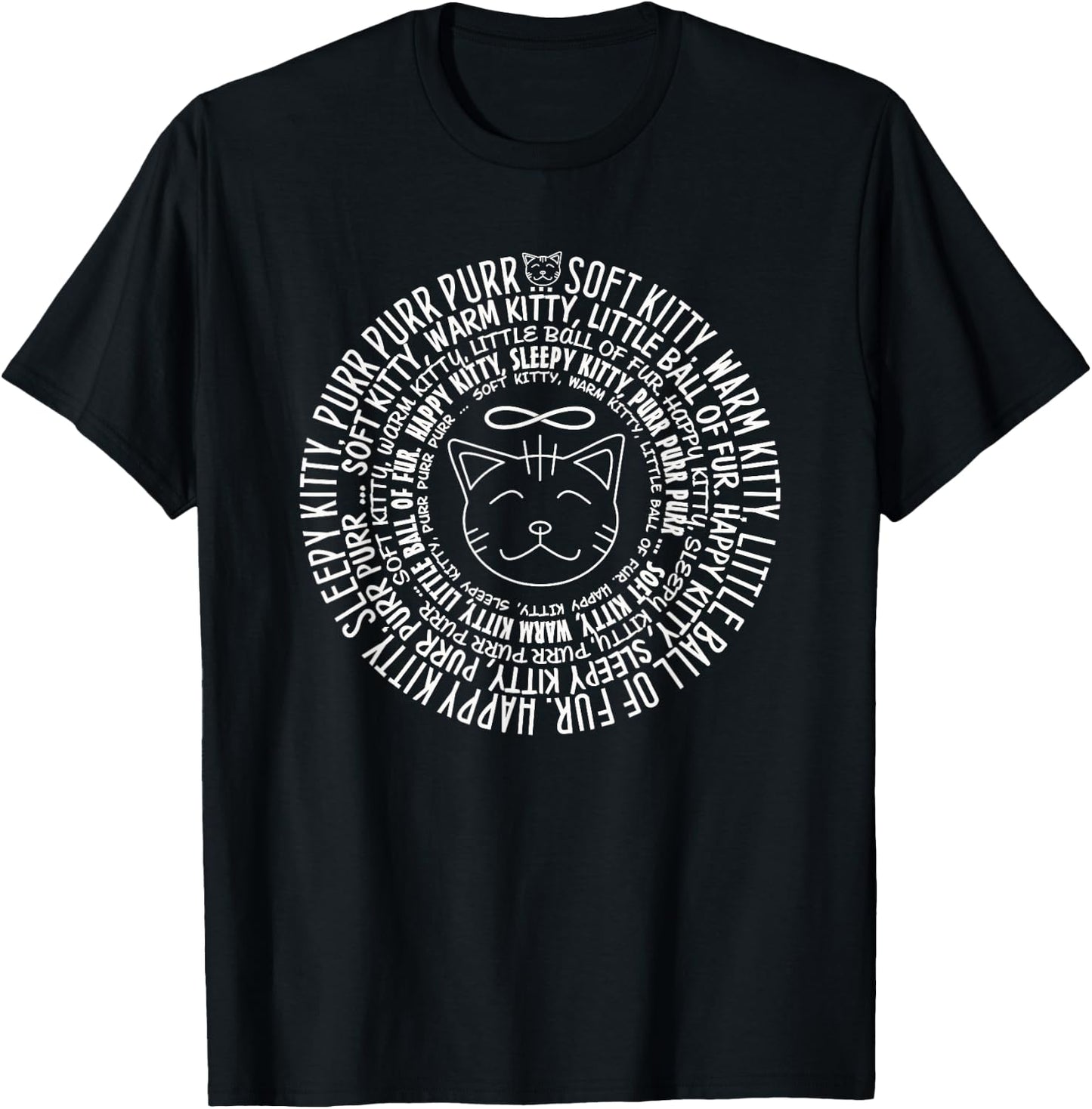 Soft Kitty Warm Kitty Children's Song 3 - Cat Lover Women Kids T-Shirt - T-Shirt | Black