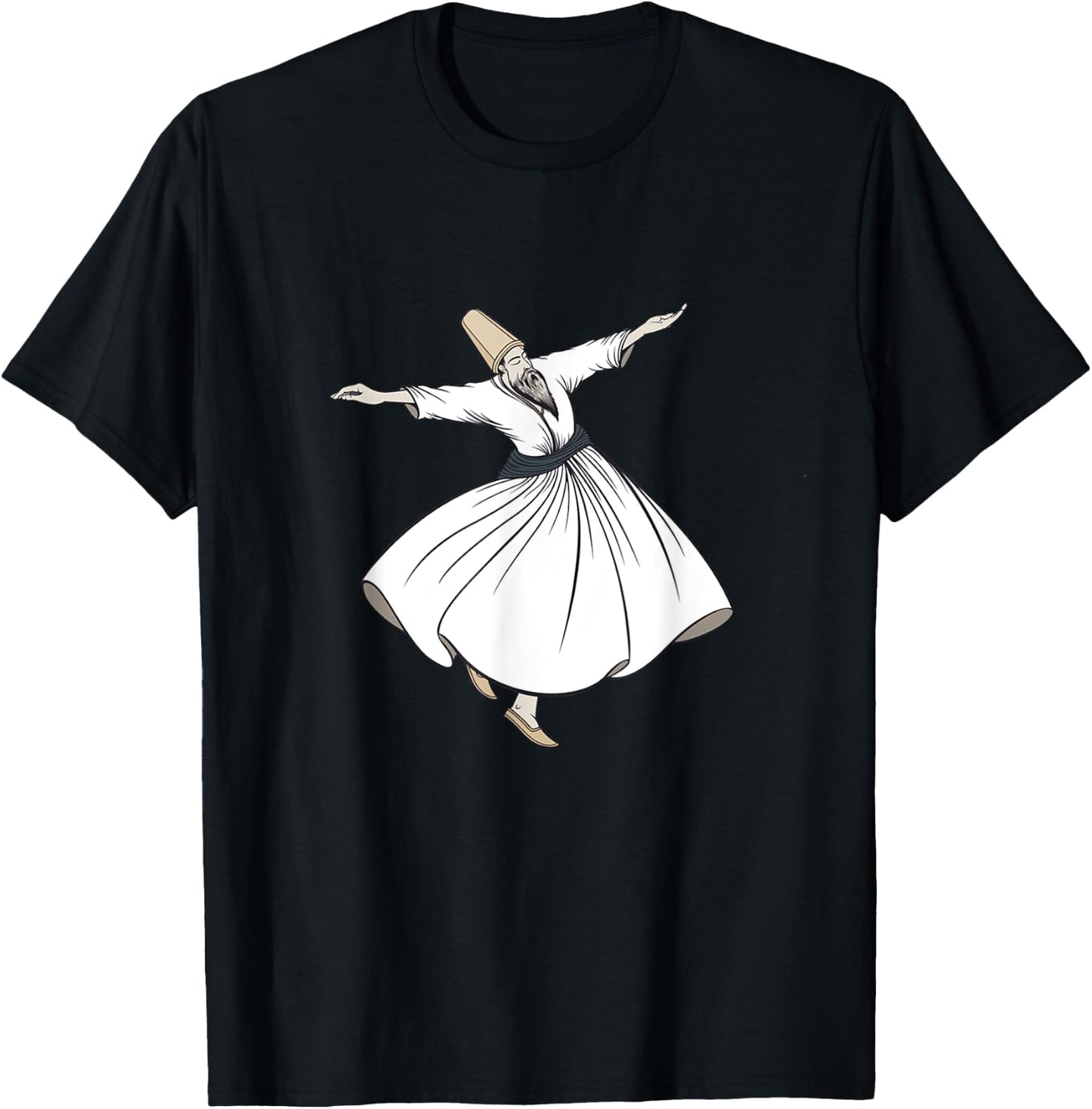 Whirling Dervish Shirt T-Shirt - T-Shirt | Black