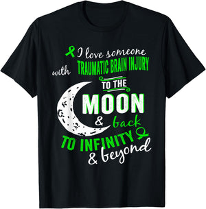 Traumatic Brain Injury Awareness Shirt T-Shirt - T-Shirt | Black