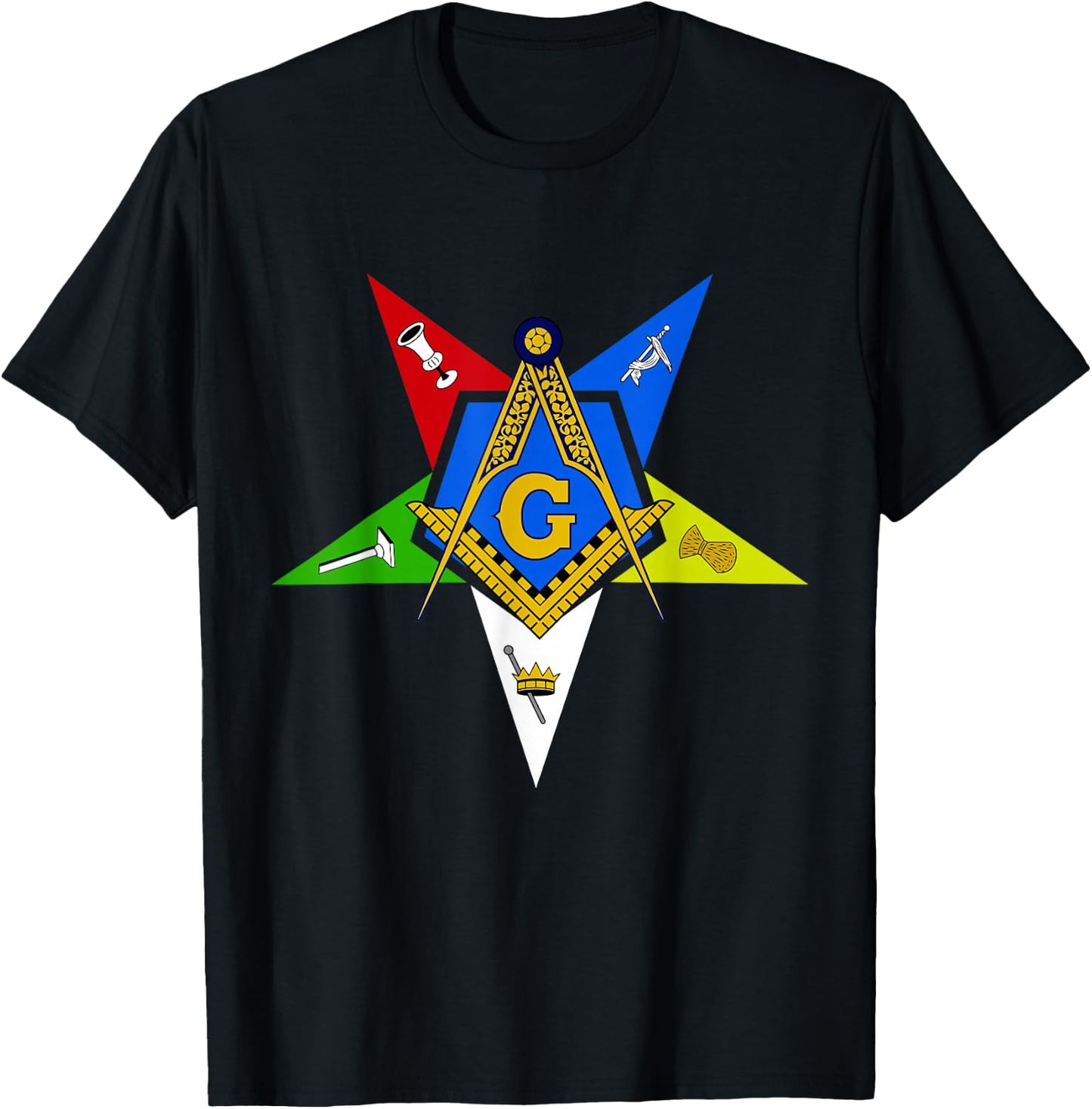 Worthy Patron T Shirt Masonic OES Eastern Star T-Shirt - T-Shirt | Black