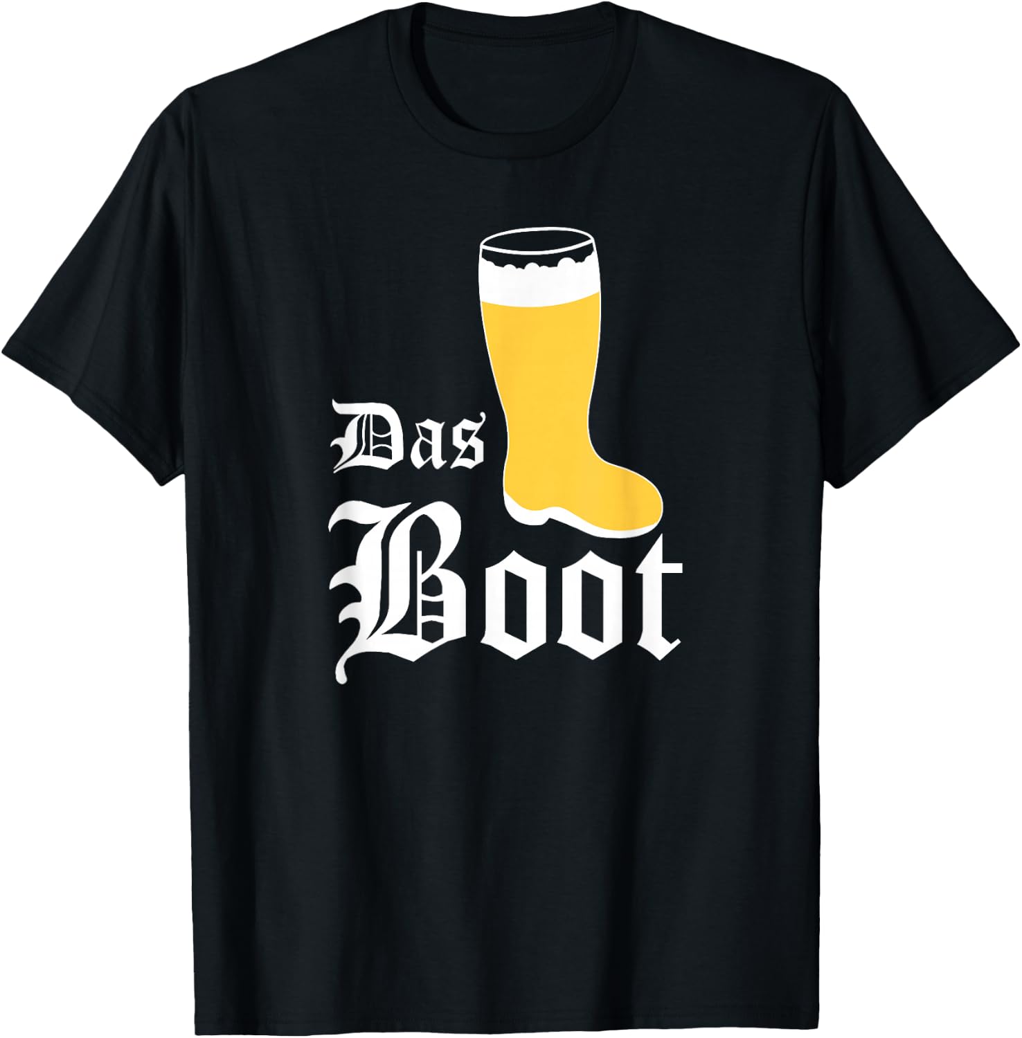 Das Boot Shirt Beer Shirt T-Shirt - T-Shirt | Black