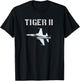 F-5 Tiger II Jet Fighter Plane USA T Shirt Gift T-Shirt - T-Shirt | Black