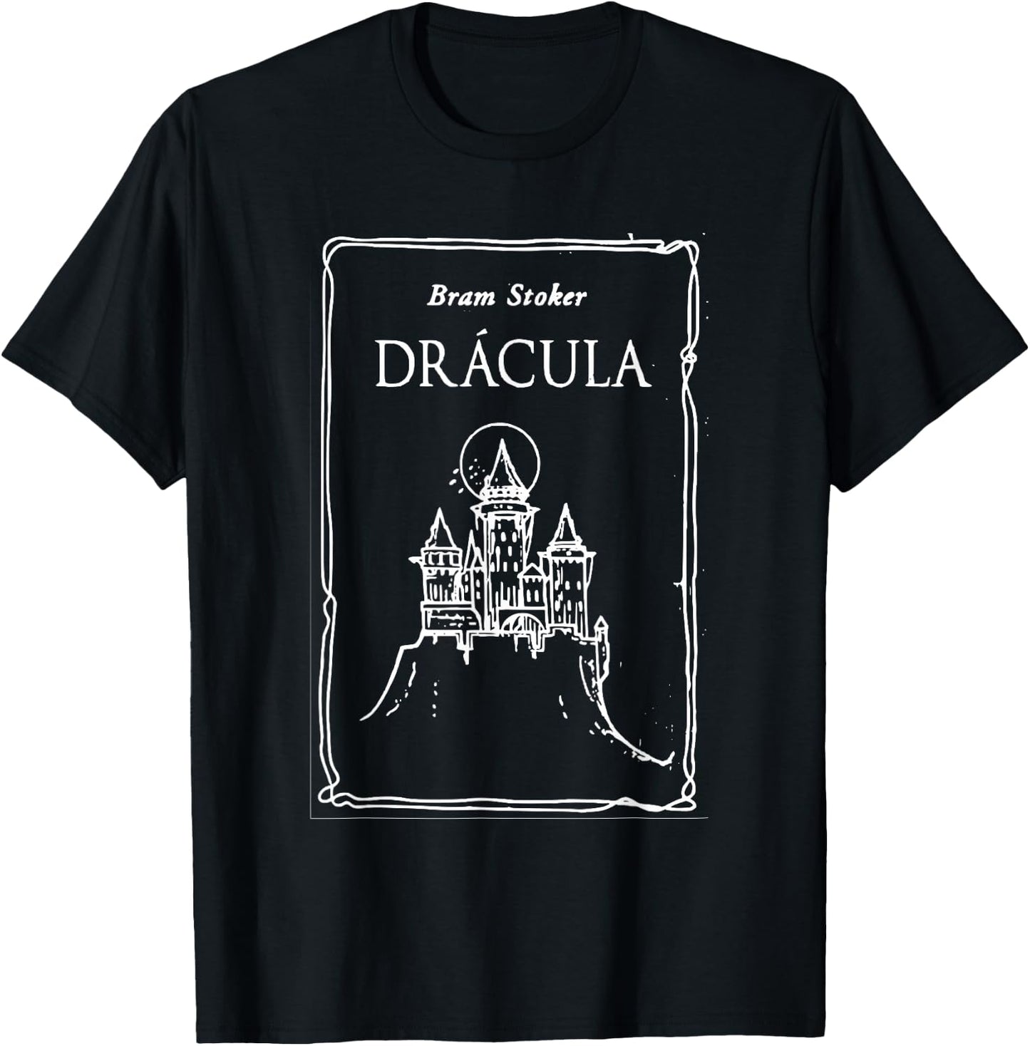 Bram Stoker's Dracula 1897 original book cover T shirt T-Shirt - T-Shirt | Black