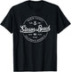 NAUTICAL Anchor Stinson Beach California Travel Vacation T-Shirt - T-Shirt | Black