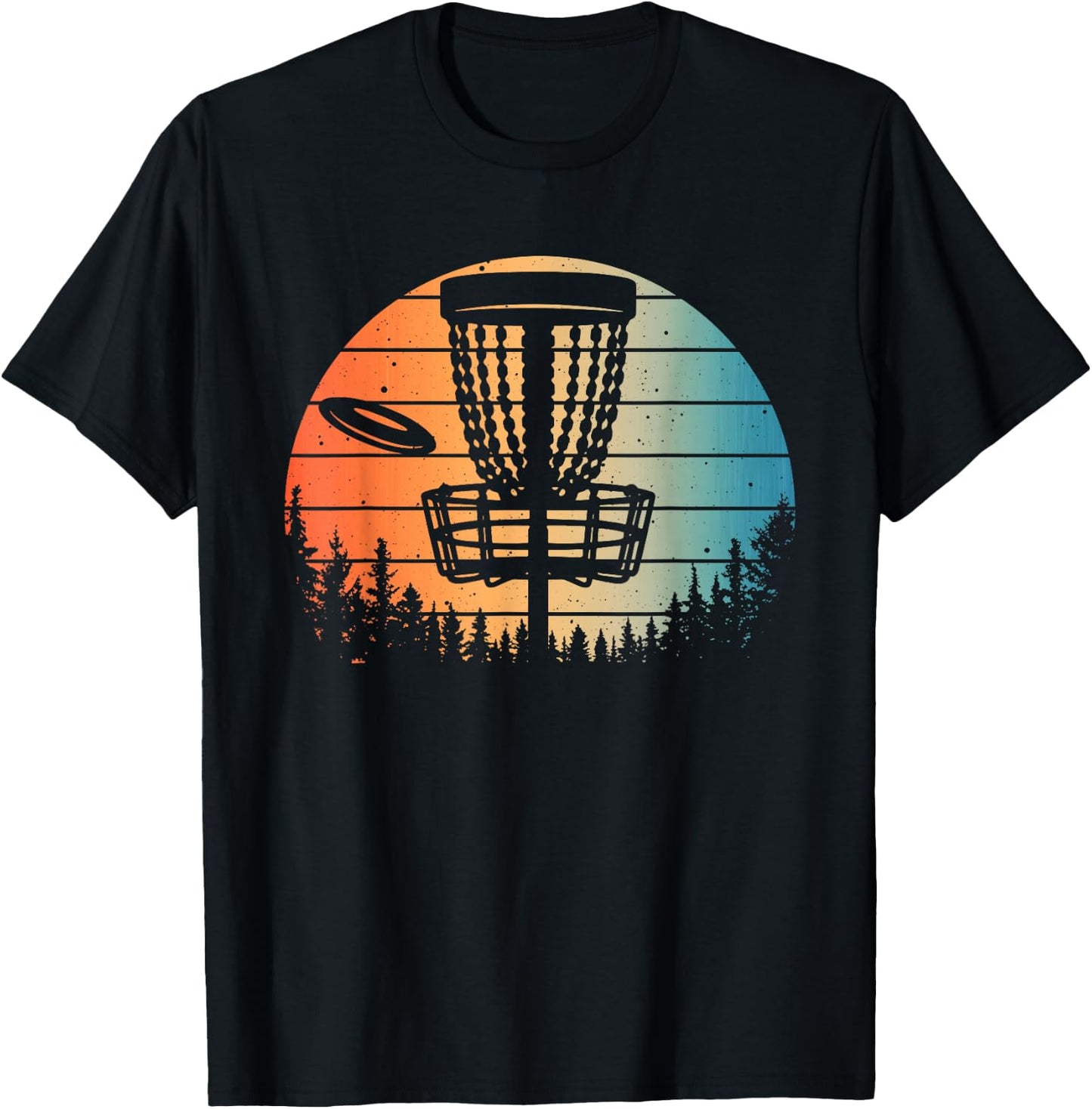 Disc Golf Gift Disc Golfer Stuff & Accessories Funny Disc Golf Art , Women, Kids - Black, Small, Short Sleeve, -Adults, -Kids T-Shirt - T-Shirt | Black