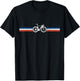 Bicycle France Flag Road Bike Cyclist T-Shirt - T-Shirt | Black