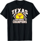 Texas Longhorns National Champs 2026 Softball WCWS Bracket T-Shirt - T-Shirt | Black