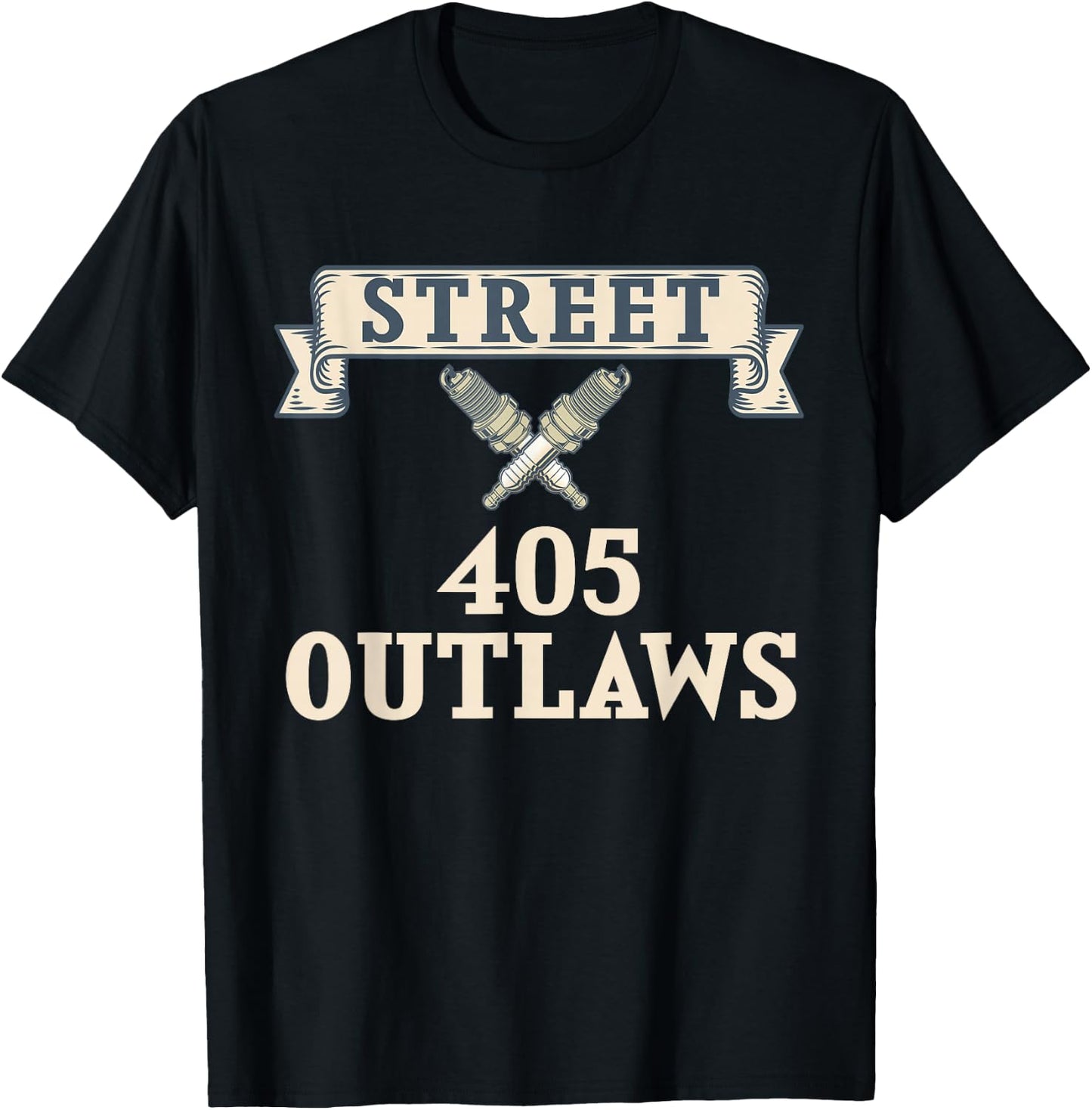 405 Street Outlaws Racing T-Shirt - T-Shirt | Black
