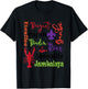 Crawfish Beignet Gumbo Jambalaya Subway Bayou Funny T Shirt T-Shirt - T-Shirt | Black