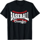 Baseball Grandpa T-Shirt - T-Shirt | Black