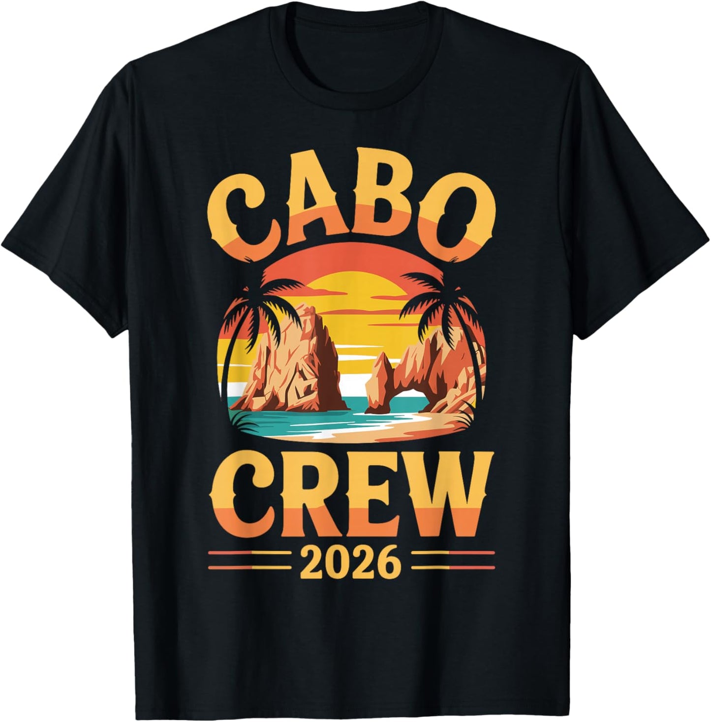 Cabo Crew 2026 T-Shirt - T-Shirt | Black