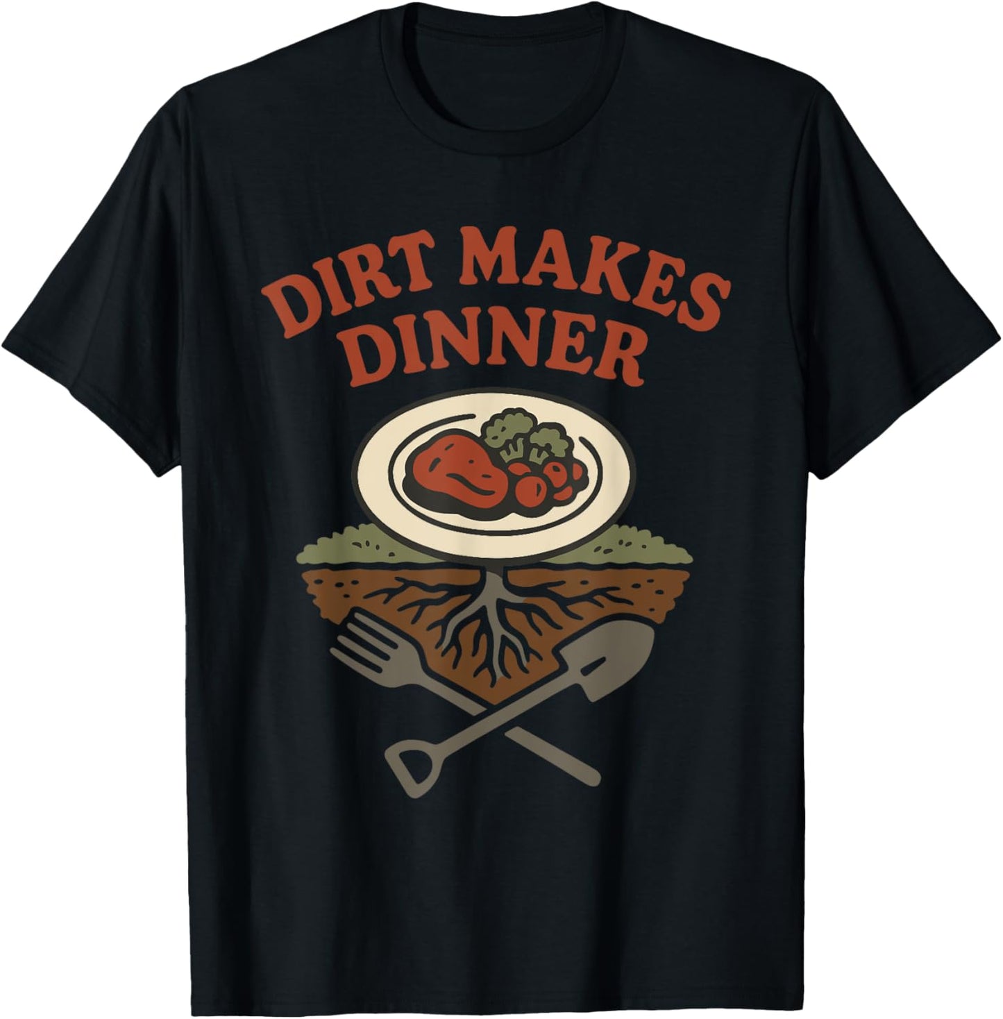Regenerative Farmer Soil Health Organic Farming Climate T-Shirt - T-Shirt | Black