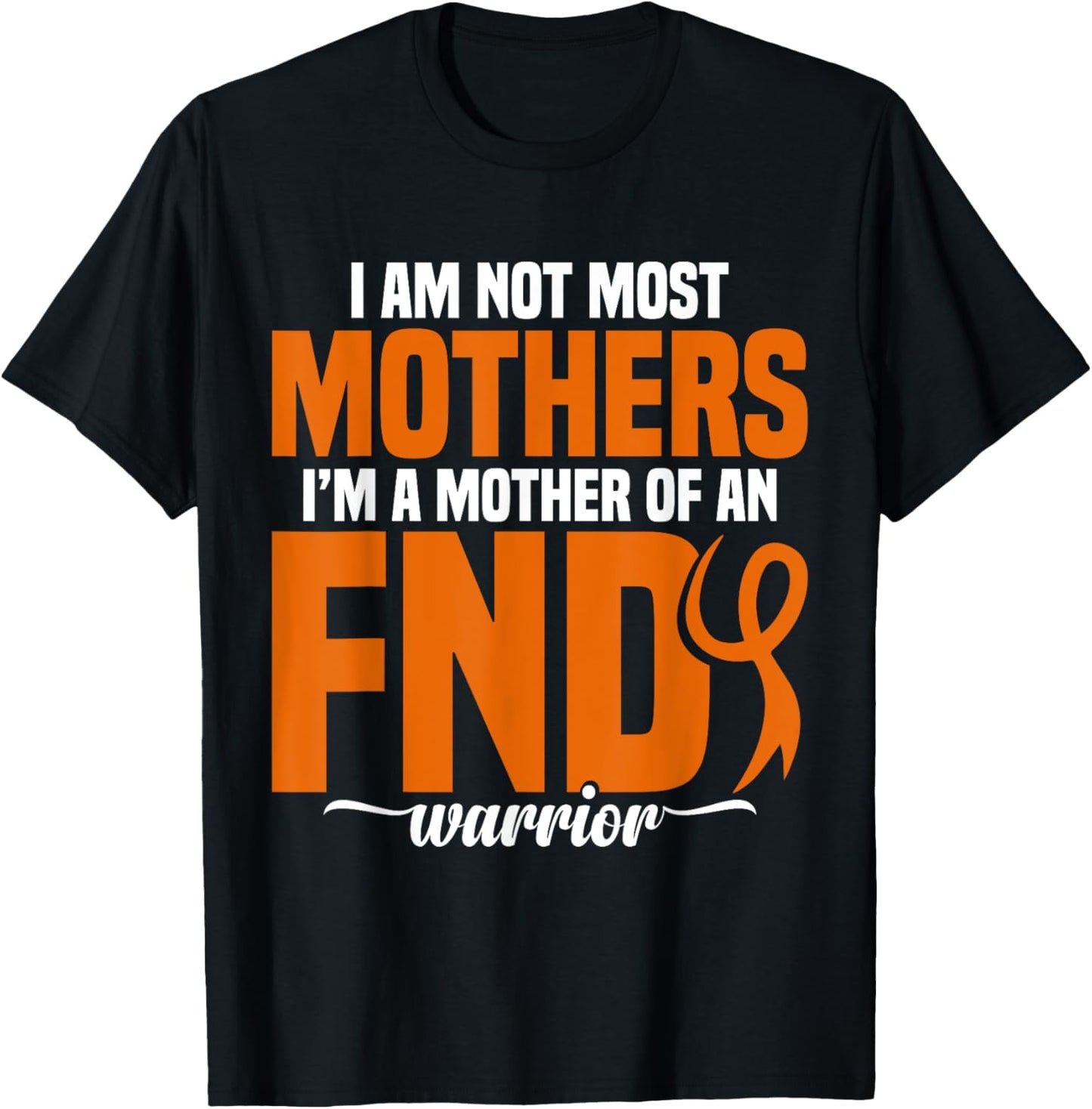 FND Awareness Mother Neurological Disorder FND Warrior T-Shirt - T-Shirt | Black