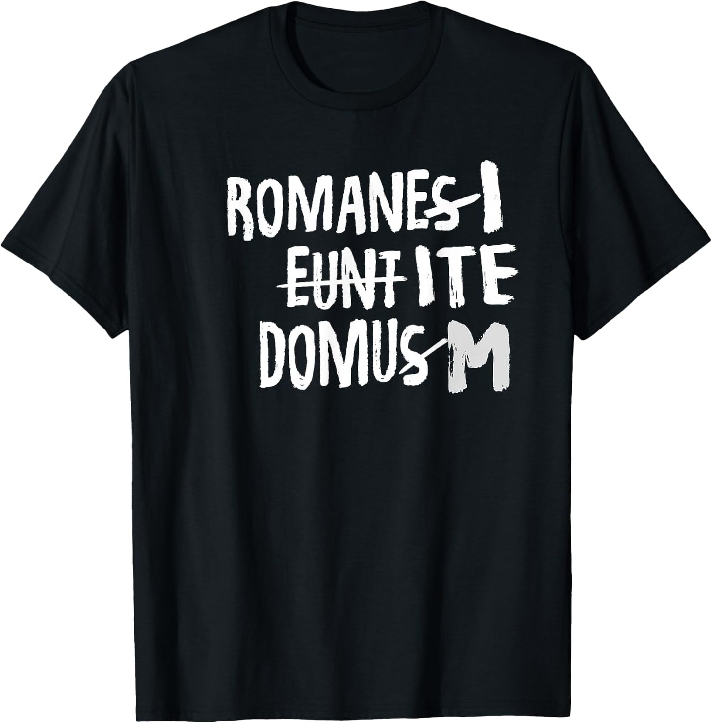 Romani Ite Domum - Learning Latin Like Life of Bryan T-Shirt - T-Shirt | Black