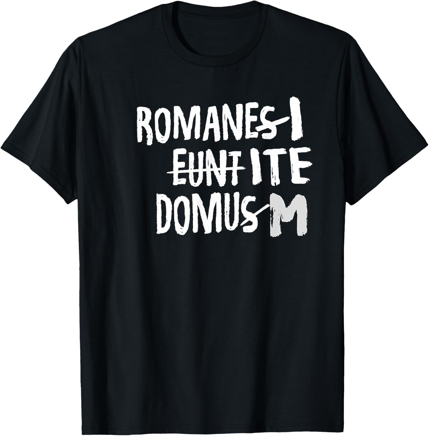 Romani Ite Domum - Learning Latin Like Life of Bryan T-Shirt - T-Shirt | Black