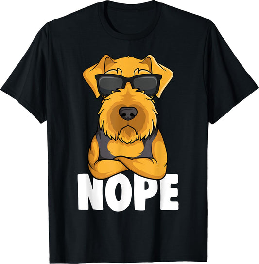 Welsh Terrier Dog T-Shirt - T-Shirt | Black