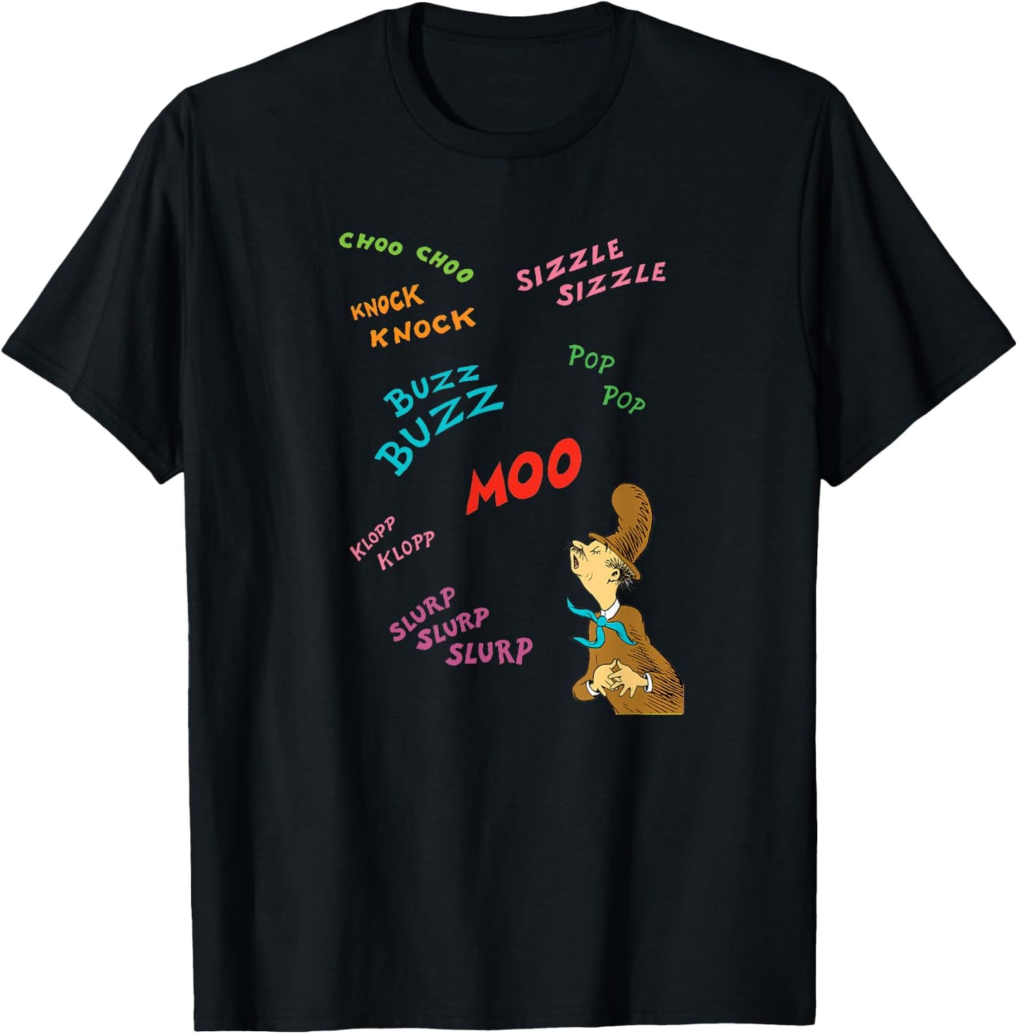 Dr. Seuss Mr. Brown Sounds T-Shirt - T-Shirt | Black