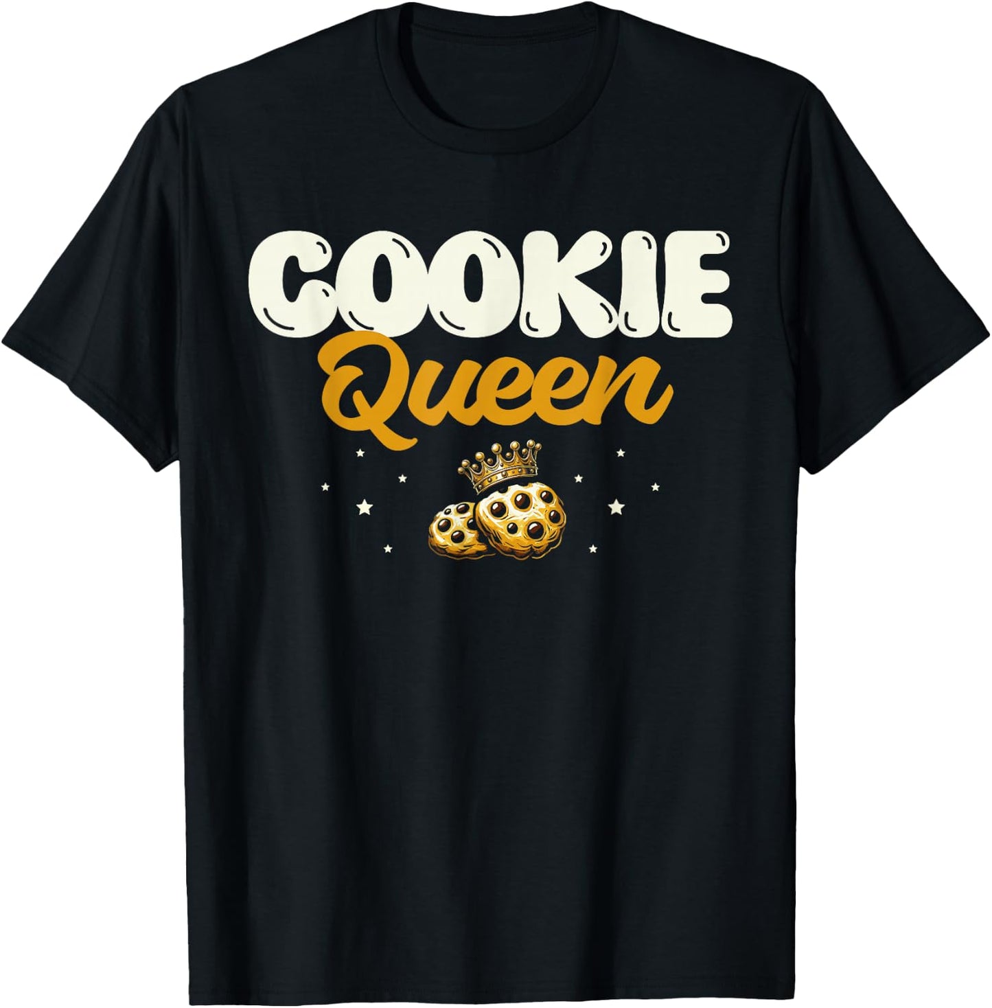 Funny Cookie Baking Design For Christmas Lovers T-Shirt - T-Shirt | Black