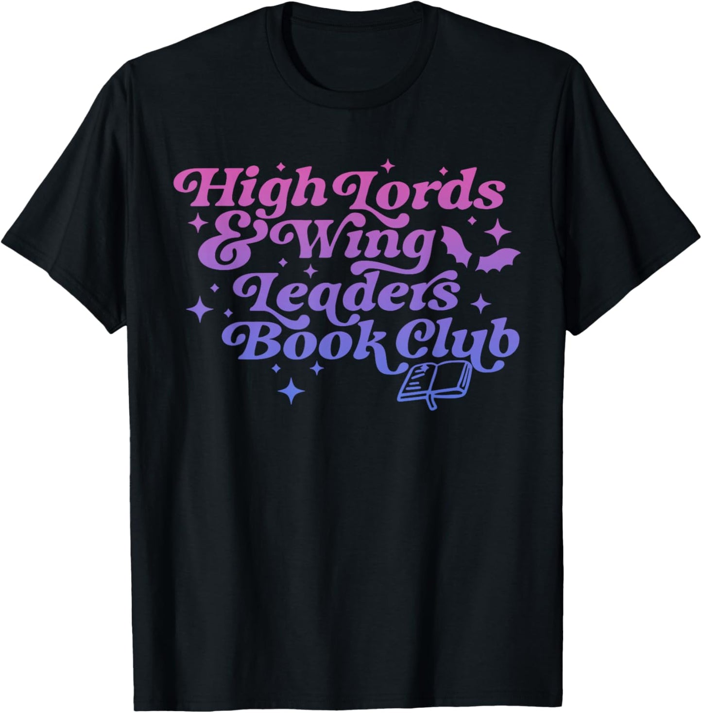 High Lords, Wing Leaders, Book Club T-Shirt - T-Shirt | Black