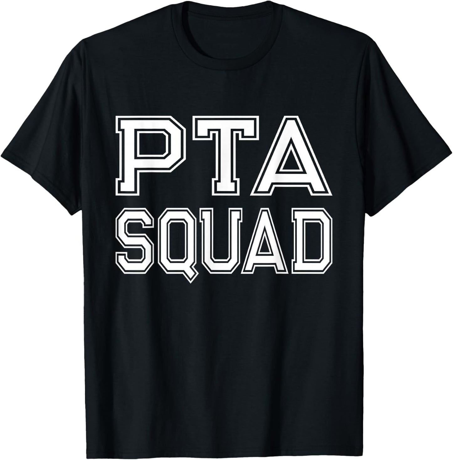Fun PTA Squad Parent Teacher Organization Association Gift T-Shirt - T-Shirt | Black