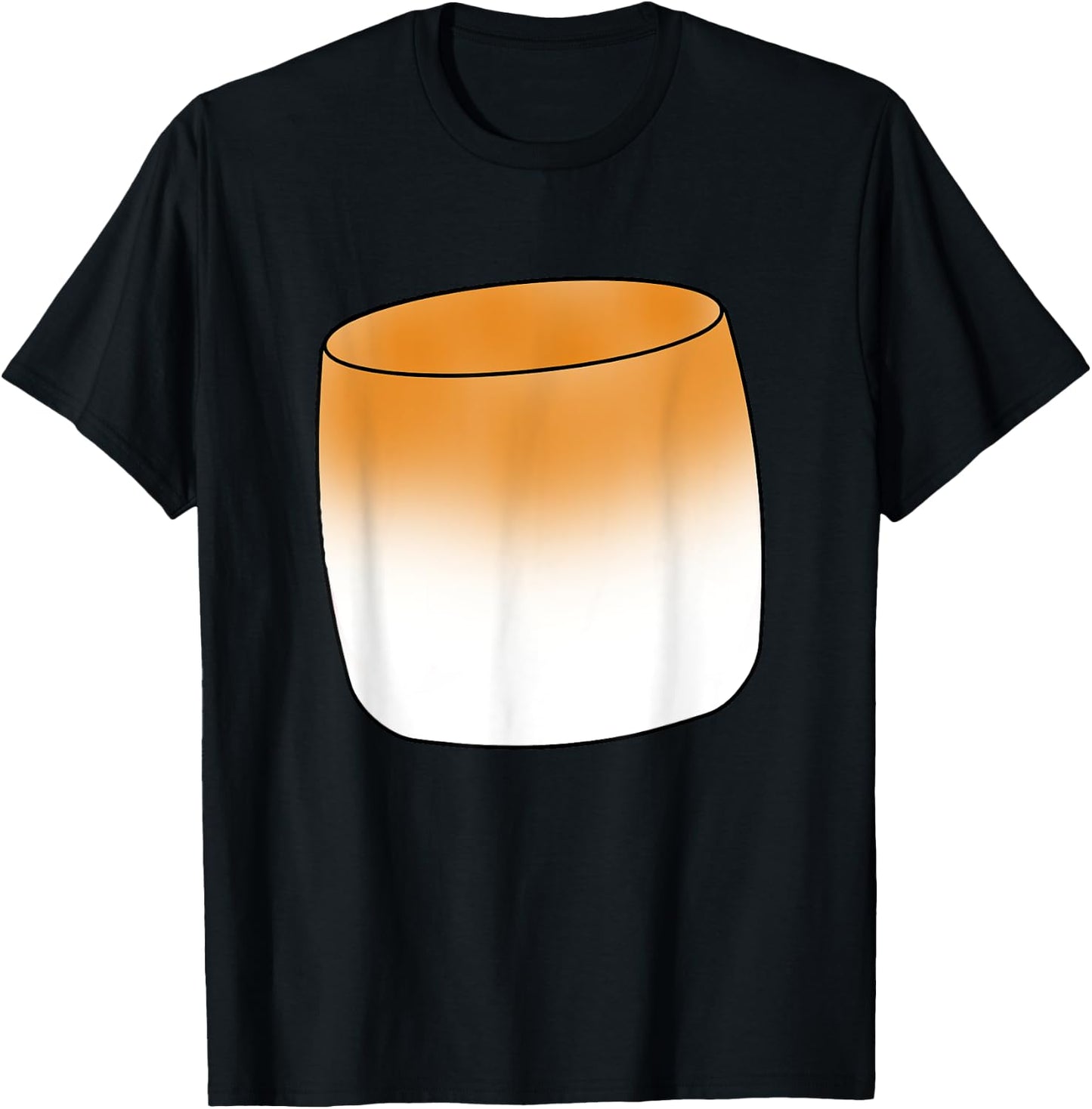 Marshmallow Group S'More Halloween Costume T-Shirt - T-Shirt | Black