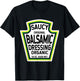 Balsamic Dressing Salad Easy Halloween Costume Matching T-Shirt - T-Shirt | Black
