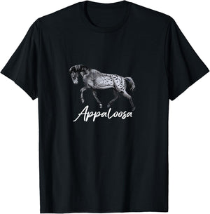 Beautiful Appaloosa Horse - Horse Breeding Lover Gift T-Shirt - T-Shirt | Black