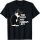 The Fuck You Lookin at? Funny Vulgar Novelty for Cat Lovers Small T-Shirt - T-Shirt | Black
