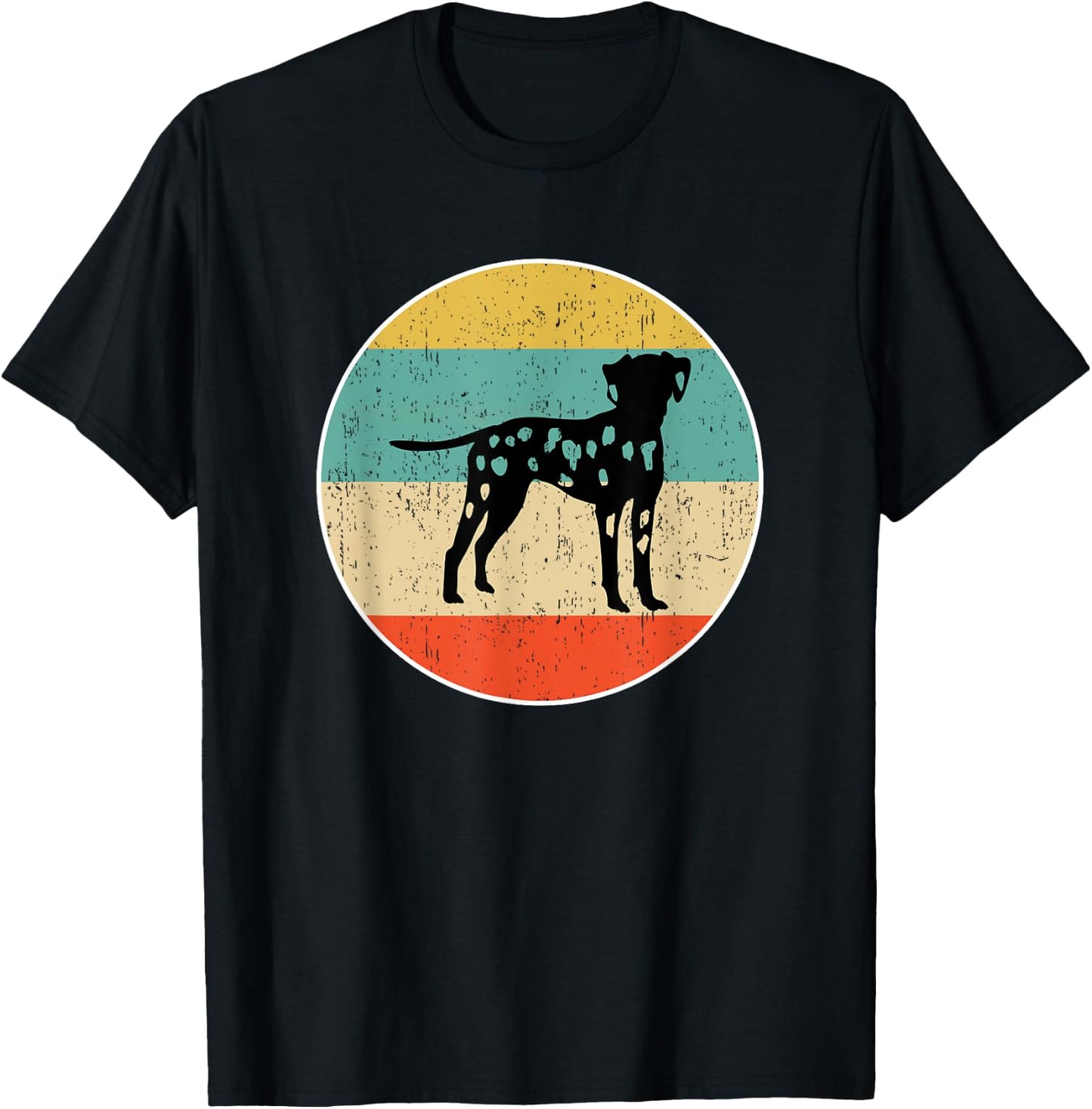 Dalmatian Dog Gift Women Girls Kids T-Shirt - T-Shirt | Black