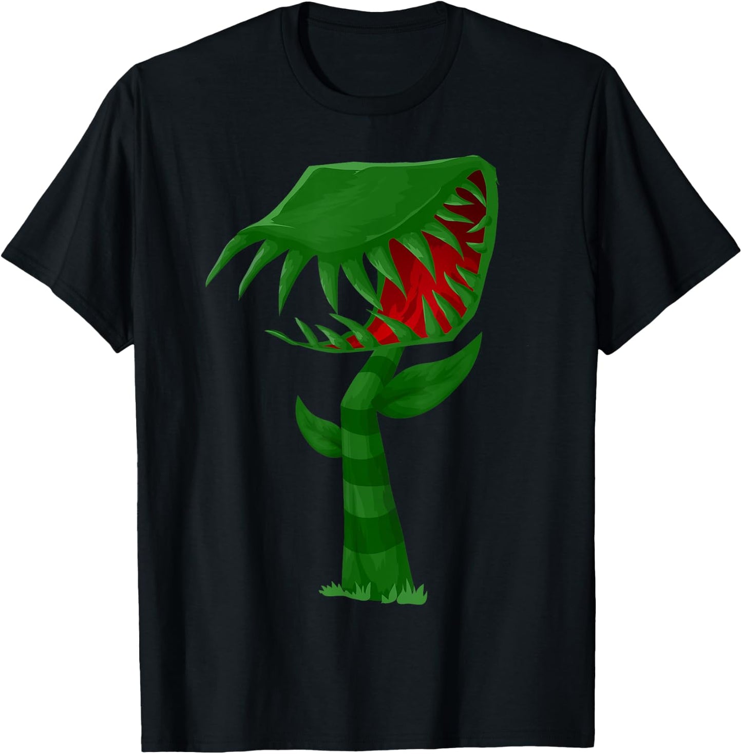 Venus Flytrap Fly Trap Costume Adult Kids T-Shirt - T-Shirt | Black