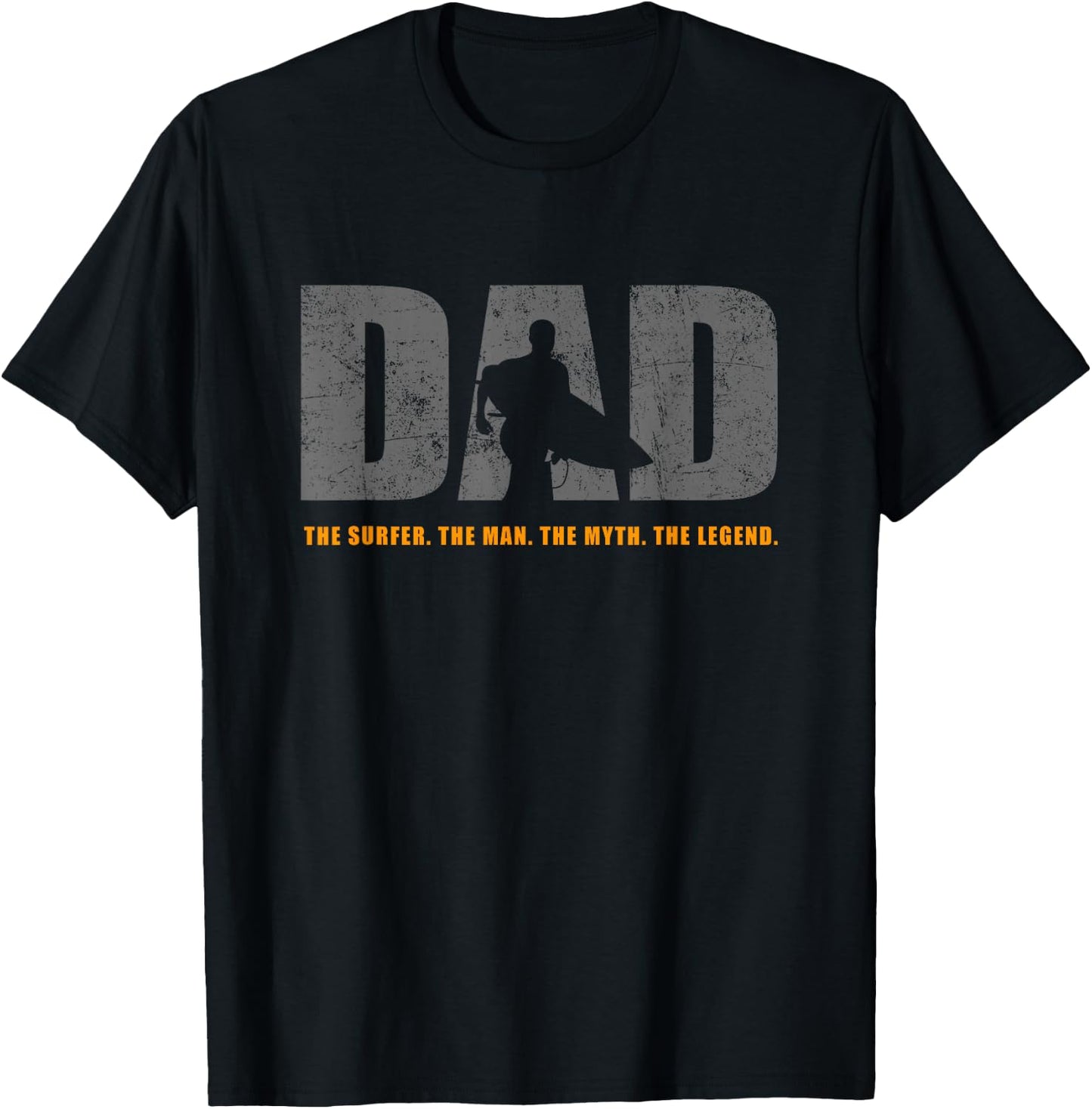 Surf/Surfer Dad Surf T-Shirt - T-Shirt | Black