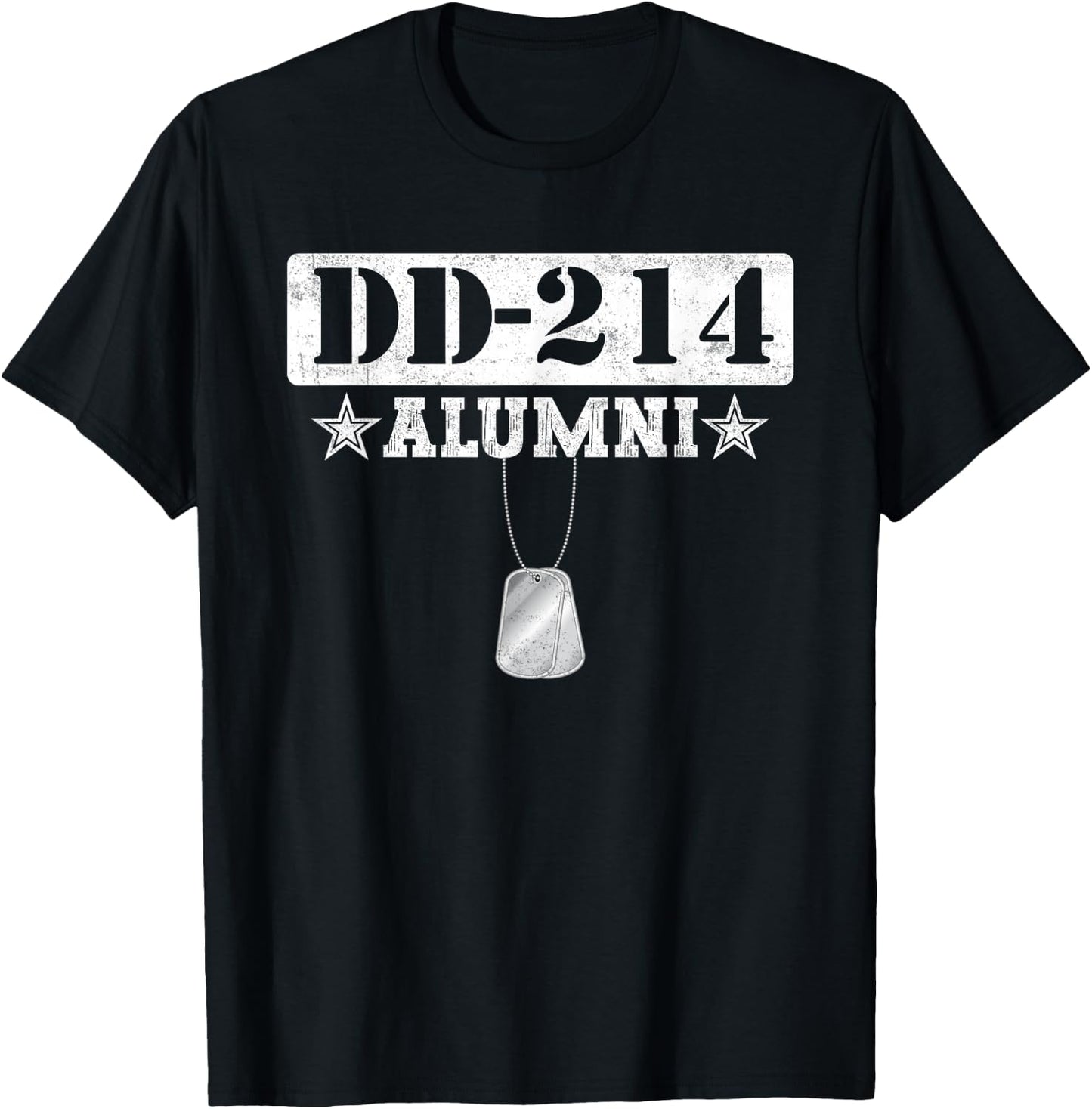 DD-214 Alumni Veterans Patriotic US American Army T-Shirt - T-Shirt | Black