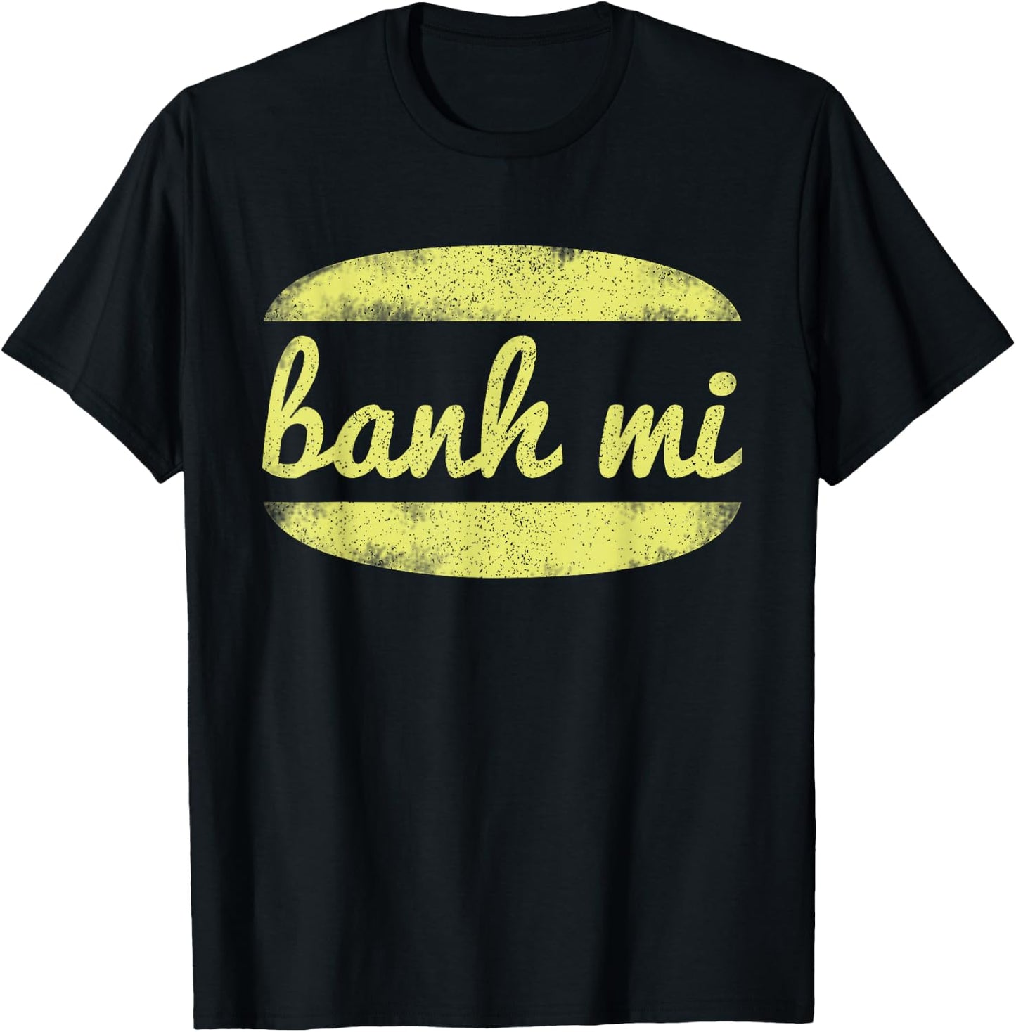 Vintage Banh mi - Vietnamese pho chef humor Foodie T-Shirt - T-Shirt | Black