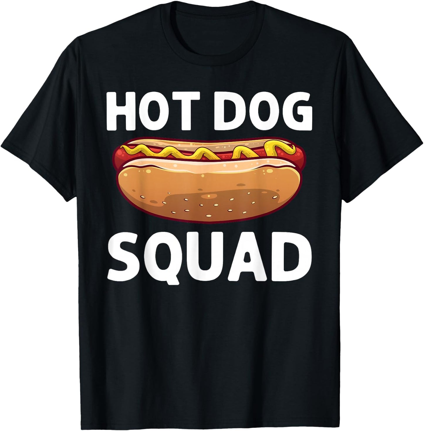 Cool Hotdog Outfit Women Adult Hotdog Hot Dog Lover T-Shirt - T-Shirt | Black